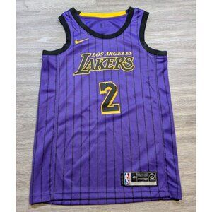 Nike Lonzo Ball Los Angeles Lakers City Edition Swingman Jersey Small 40
